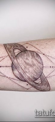 фото тату Сатурн (tattoo Saturn) (значение) — пример рисунка — 020 tatufoto.com