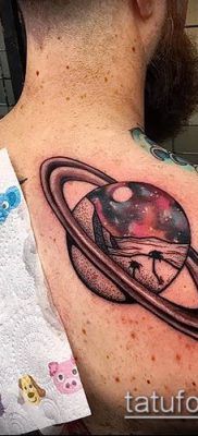 фото тату Сатурн (tattoo Saturn) (значение) — пример рисунка — 024 tatufoto.com
