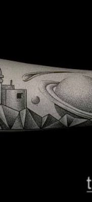 фото тату Сатурн (tattoo Saturn) (значение) — пример рисунка — 042 tatufoto.com
