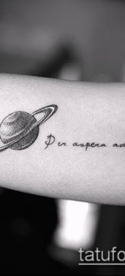 фото тату Сатурн (tattoo Saturn) (значение) — пример рисунка — 043 tatufoto.com