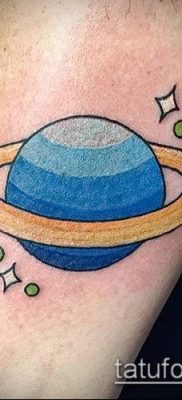 фото тату Сатурн (tattoo Saturn) (значение) — пример рисунка — 047 tatufoto.com