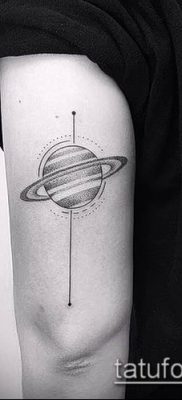 фото тату Сатурн (tattoo Saturn) (значение) — пример рисунка — 064 tatufoto.com