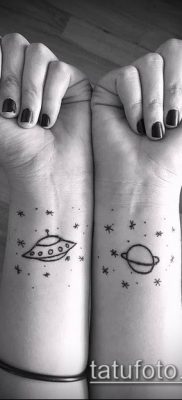 фото тату Сатурн (tattoo Saturn) (значение) — пример рисунка — 067 tatufoto.com
