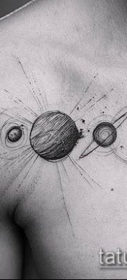 фото тату Сатурн (tattoo Saturn) (значение) — пример рисунка — 068 tatufoto.com