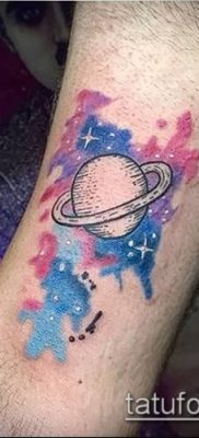 фото тату Сатурн (tattoo Saturn) (значение) — пример рисунка — 074 tatufoto.com