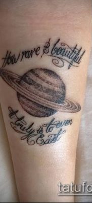 фото тату Сатурн (tattoo Saturn) (значение) — пример рисунка — 080 tatufoto.com
