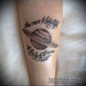 фото тату Сатурн (tattoo Saturn) (значение) - пример рисунка - 080 tatufoto.com