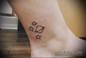 фото тату Сатурн (tattoo Saturn) (значение) - пример рисунка - 081 tatufoto.com