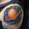 фото тату Сатурн (tattoo Saturn) (значение) - пример рисунка - 084 tatufoto.com