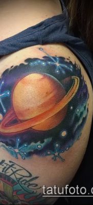 фото тату Сатурн (tattoo Saturn) (значение) — пример рисунка — 084 tatufoto.com