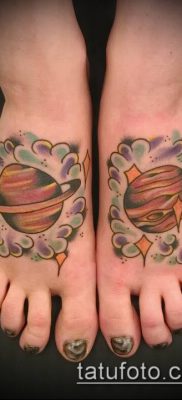 фото тату Сатурн (tattoo Saturn) (значение) — пример рисунка — 088 tatufoto.com