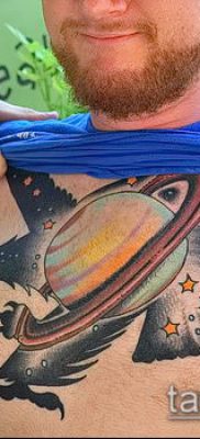 фото тату Сатурн (tattoo Saturn) (значение) — пример рисунка — 094 tatufoto.com