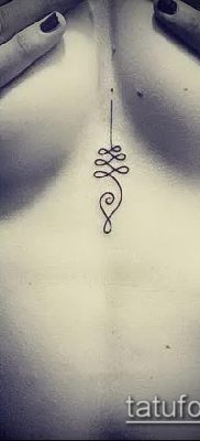фото тату Уналоме (tattoo Unalome) (значение) — пример рисунка — 024 tatufoto.com