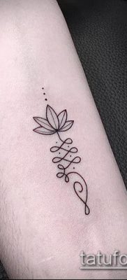 фото тату Уналоме (tattoo Unalome) (значение) — пример рисунка — 043 tatufoto.com