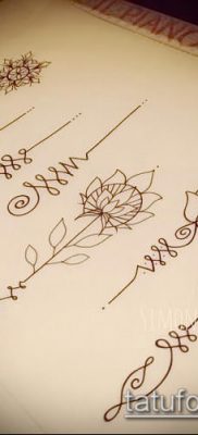 фото тату Уналоме (tattoo Unalome) (значение) — пример рисунка — 049 tatufoto.com