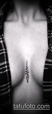 фото тату Уналоме (tattoo Unalome) (значение) — пример рисунка — 055 tatufoto.com