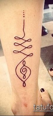 фото тату Уналоме (tattoo Unalome) (значение) — пример рисунка — 059 tatufoto.com