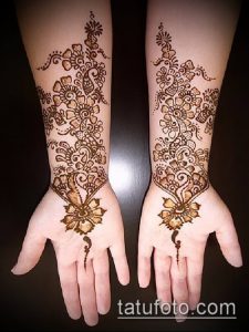фото тату арабское мехенди (Arabic mehen) (значение) - пример рисунка - 007 tatufoto.com