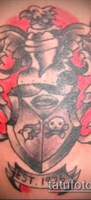 фото тату герб (значение) — пример интересного рисунка тату — 037 tatufoto.com