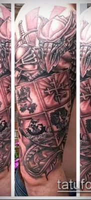 фото тату герб (значение) — пример интересного рисунка тату — 077 tatufoto.com
