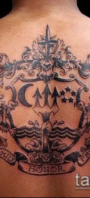 фото тату герб (значение) — пример интересного рисунка тату — 087 tatufoto.com