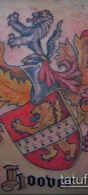 фото тату герб (значение) — пример интересного рисунка тату — 090 tatufoto.com