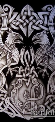 фото тату герб (значение) — пример интересного рисунка тату — 101 tatufoto.com