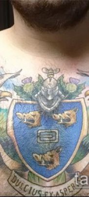 фото тату герб (значение) — пример интересного рисунка тату — 102 tatufoto.com