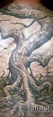 фото тату дуб (tattoo oak) (значение) — пример рисунка — 036 tatufoto.com