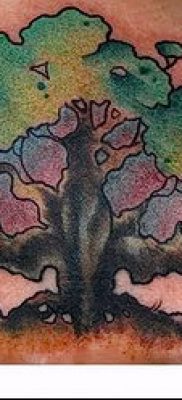 фото тату дуб (tattoo oak) (значение) — пример рисунка — 052 tatufoto.com