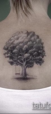 фото тату дуб (tattoo oak) (значение) — пример рисунка — 057 tatufoto.com