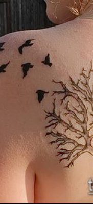 фото тату дуб (tattoo oak) (значение) — пример рисунка — 060 tatufoto.com