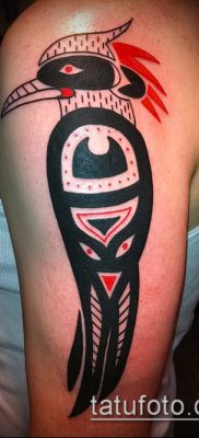 фото тату дятел (значение) — пример интересного рисунка тату — 008 tatufoto.com