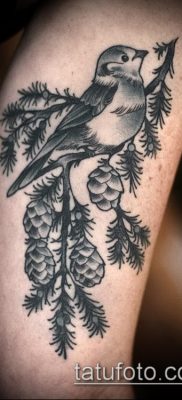 фото тату ель (tattoo spruce) (значение) — пример рисунка — 016 tatufoto.com