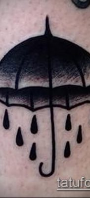 фото тату зонт (значение) — пример интересного рисунка тату — 020 tatufoto.com