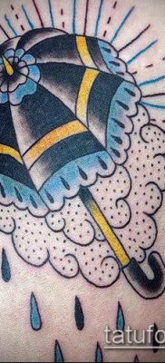 фото тату зонт (значение) — пример интересного рисунка тату — 032 tatufoto.com