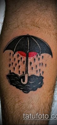 фото тату зонт (значение) — пример интересного рисунка тату — 034 tatufoto.com