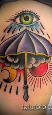 фото тату зонт (значение) — пример интересного рисунка тату — 065 tatufoto.com