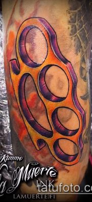 фото тату кастет (значение) — пример интересного рисунка тату — 019 tatufoto.com