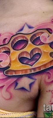 фото тату кастет (значение) — пример интересного рисунка тату — 026 tatufoto.com