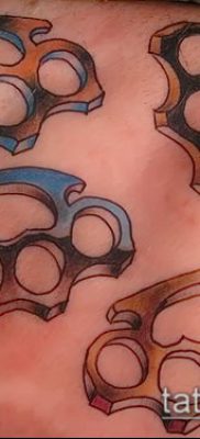 фото тату кастет (значение) — пример интересного рисунка тату — 038 tatufoto.com