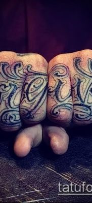 фото тату кастет (значение) — пример интересного рисунка тату — 047 tatufoto.com