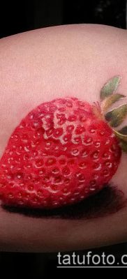 фото тату клубника (Strawberry Tattoos) (значение) — пример рисунка — 060 tatufoto.com