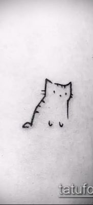 фото тату кот (значение) — пример интересного рисунка тату — 021 tatufoto.com