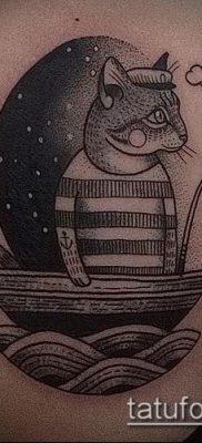 фото тату кот (значение) — пример интересного рисунка тату — 060 tatufoto.com