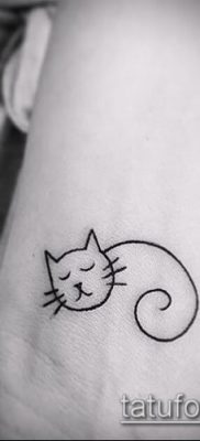 фото тату кот (значение) — пример интересного рисунка тату — 072 tatufoto.com