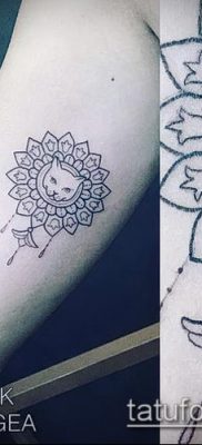 фото тату кот (значение) — пример интересного рисунка тату — 073 tatufoto.com