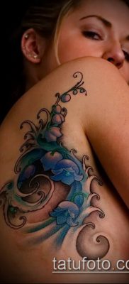 фото тату ландыши (lilies of the valley tattoo) (значение) — пример рисунка — 013 tatufoto.com