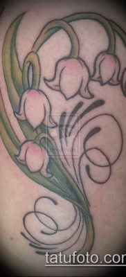 фото тату ландыши (lilies of the valley tattoo) (значение) — пример рисунка — 021 tatufoto.com