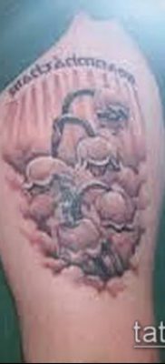 фото тату ландыши (lilies of the valley tattoo) (значение) — пример рисунка — 037 tatufoto.com